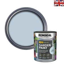 Weather-Resistant 750ml Garden Paint in Cool Breeze - Acts on Wood, Metal, Stone