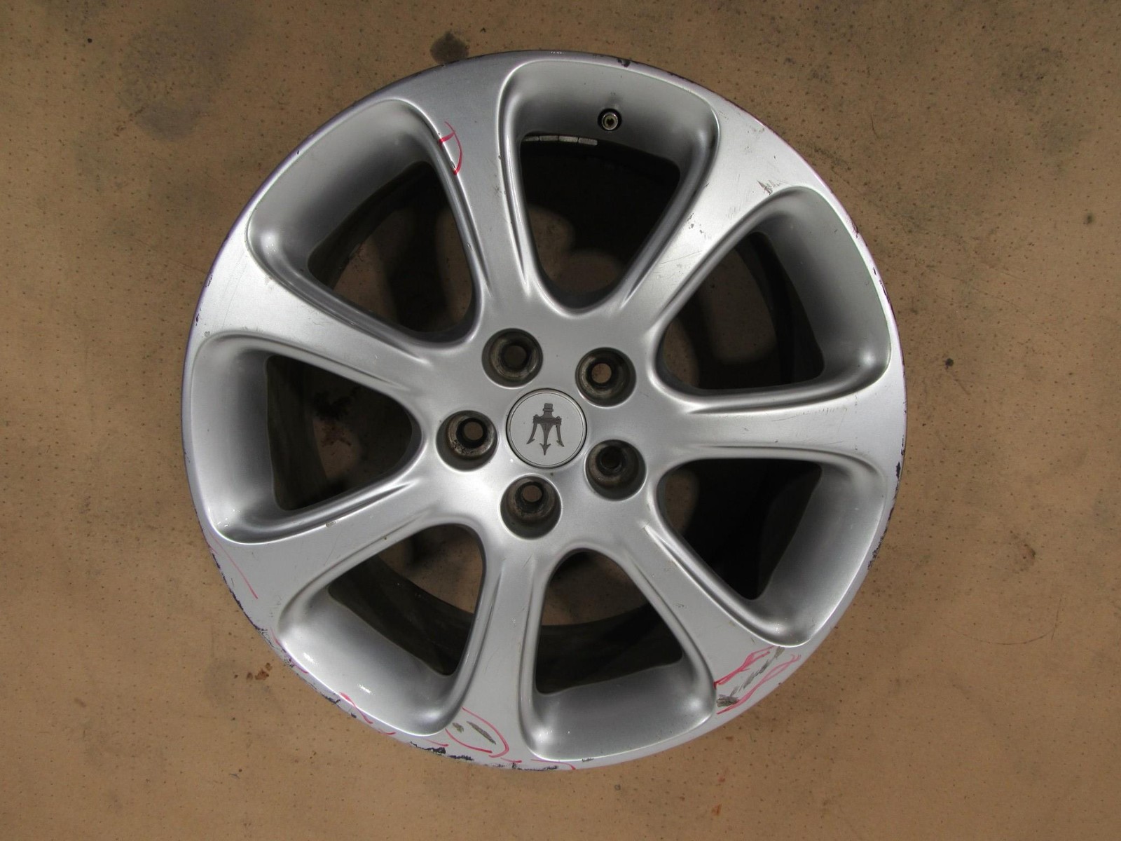 02-06 Maserati Coupe GT 2004 Wheel Rim 8J x 18H2 Size 18 Inch *