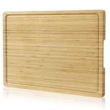Extra Large Cutting Board Bamboo Cutting Boards for Kitchen with Juice