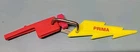 Vintage 1980 Matchbox Burnin' Key Cars Lightening Bolt KEY ONLY PRIMA