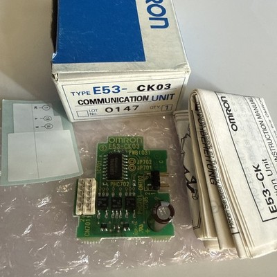 NEW* OMRON E53-CK03 Communication Unit Free Us Shipping