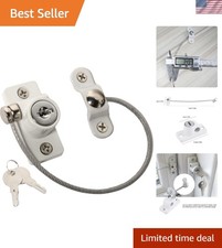 Child Window Restrictor Casement Security Lock 2 Pack - Ensure Baby Safety