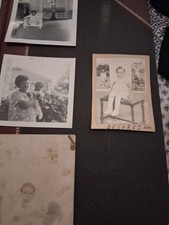  Vintage AFRICAN AMERICAN Photos Men Women Kid Cars Train Dog c 40s Snapshot Lot