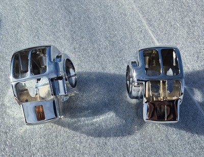 brandneue Chrom Harley Davidson Touring Schalterabdeckungen