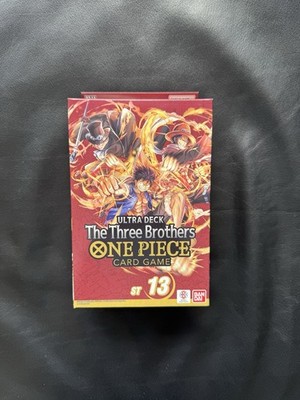 One Piece Card Game - Ultra Deck: Three Brothers - ST 13 - Factory Sealed (ENG)