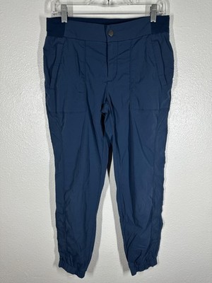 Athleta Pants Womens 6 Blue Jogger Ankle Cuff Athletic Lightweight Outdoor