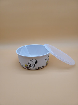 Peanuts New 2020 Snoopy & Woodstock Easter Bowl With Lid 6.5 In