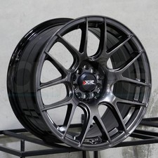 17x8.25 Xxr 530 5x1005x114.3 35 Chromium Black Wheels Rims Set4 73.1