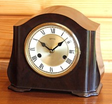 VINTAGE 21cm Smiths Mantel Clock - Bakelite Retro Antique Mid Century Desk Gift