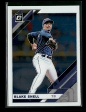 2019 Donruss Optic #181 Blake Snell Tampa Bay Rays