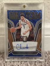 24-25 Panini Totally Certified Gold Team Signatures Mirror Blue  /35