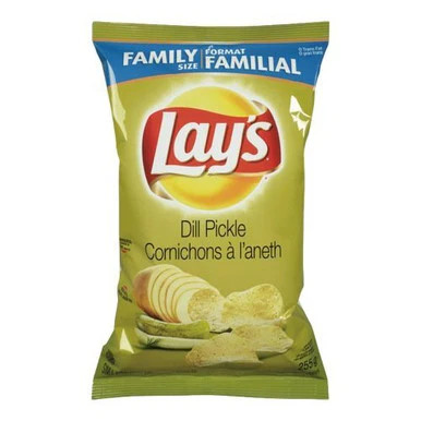 Lay's Dill Pickle & Ketchup Chips Combo of 2 Large Bags Each