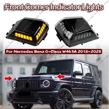 2X Frontblinker Blinker Klarglas Vorne f&uuml;r Mercedes-Benz G-Klasse W463 2018-2025