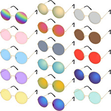 16 Pairs 60S 70S Hippie round Glasses