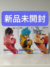 Brand New and Unopened Dragon Ball Figure Son Goku Set of 3 Earth Born Saiyan Ka