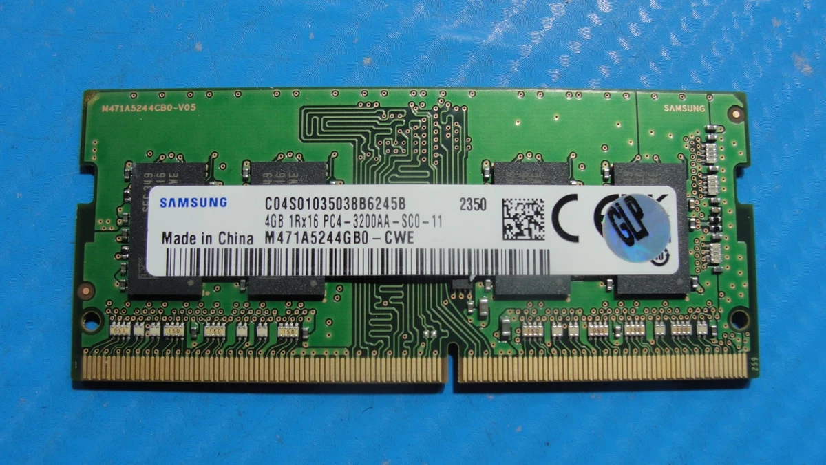 Samsung DDR4 SDRAM 4 GB Capacity per Module Memory (RAM) for sale