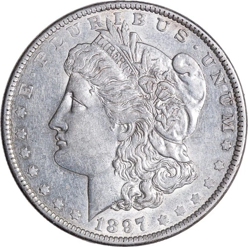 1897-O Morgan Silver Dollar - AU Condition