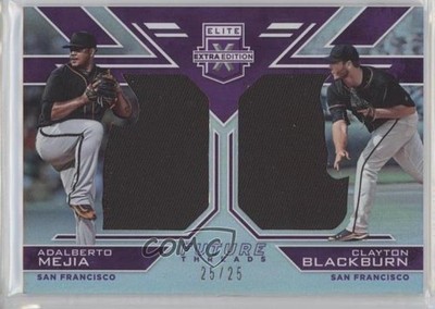 2016 Elite Extra Edition Purple 25/25 Adalberto Mejia Clayton Blackburn 0g4