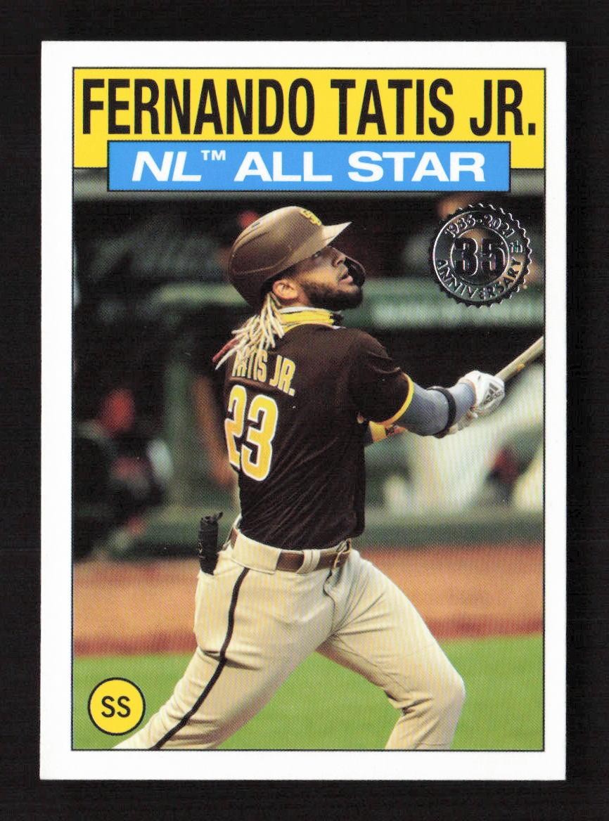 Fernando Tatis Jr. 2021 Topps #86AS-22 1986 Baseball 35th Anniversary All-Stars