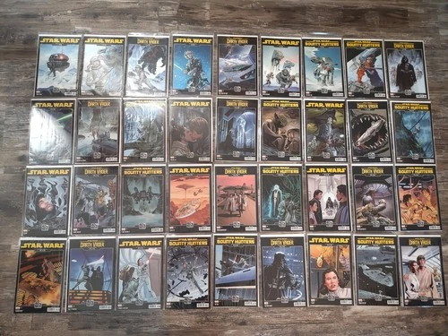 Star Wars 40th Anniversary Empire Strikes Back Variant Set 36 Covers Complete