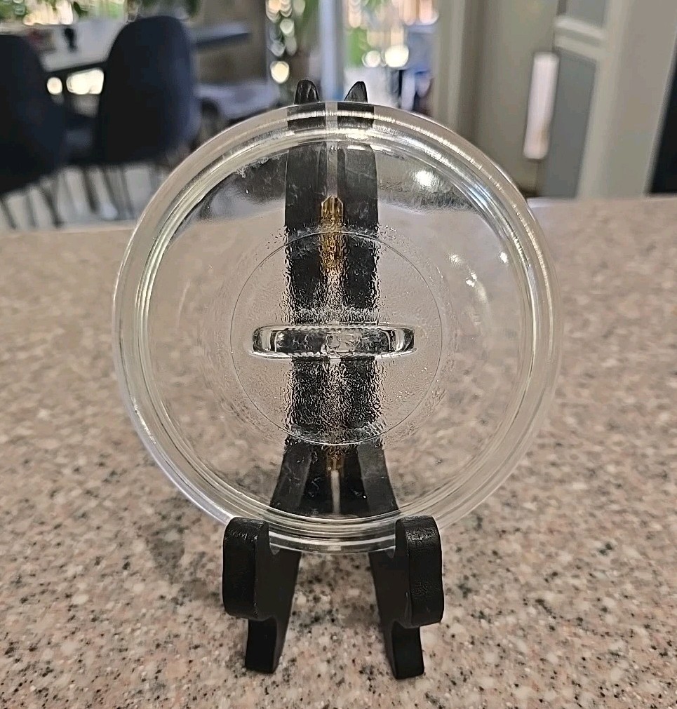 Vintage White Milk Glass Replacement Lid for Ovenware Soup Bowl J-2639