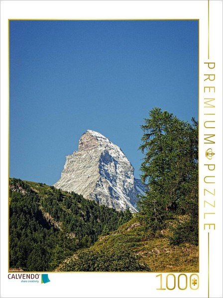 Calvendo Puzzle Horu Matterhorn In Portrait Orientation | 1000 Pieces, Finished-image