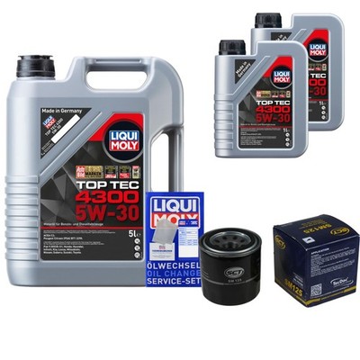 SCT Ölfilter 7 L Liqui Moly Top Tec 4300 5W-30 für Hyundai i30 FD 1.4