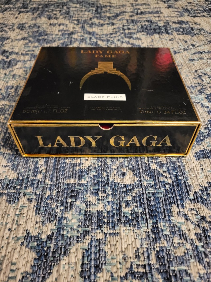 Lady Gaga FAME Perfume 2pc Set w/ 1.7oz Spray Bottle + .34oz