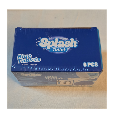 #ad Splash Blue Toilet Cleaner Tablets Pine Scent Long Lasting Septic Safe 6 Pack $20.00