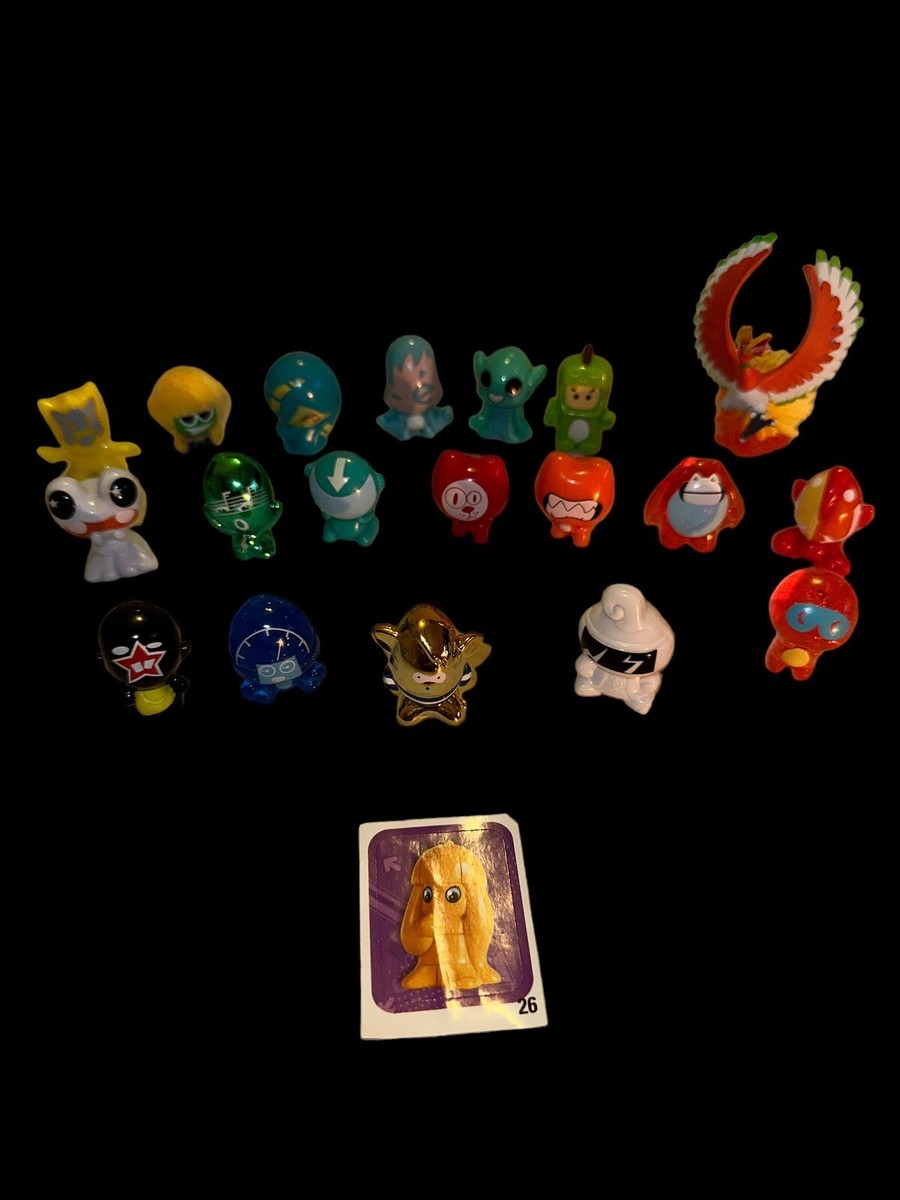 Gogos Crazy Bones Mixed Lot of 20 pieces Multicolor With Pokeman