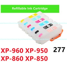 Empty refillable Ink Cartridge 277 T277 for XP-960 XP-950 XP-860 XP-850 Printer