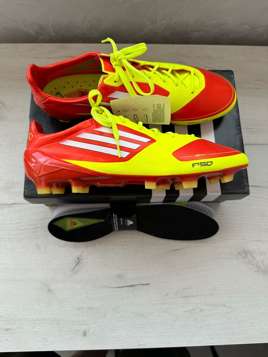 Adidas F50 Adizero SYN TRX FG V23954 Rare Orange Yellow Adidas F50 Adizero SYN TRX FG V23954 Rare Orange Yellow