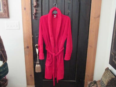 Women's Joe Boxer Red Robe, Size