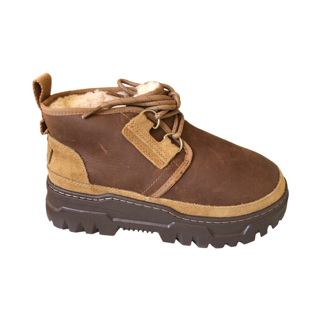 's Neumel Trailgazer Waterproof Chestnut Leather Boots 1158230