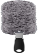Lint Free Microfiber Duster, Washable Duster for Household Cleaning Gray