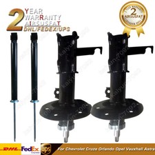 4X Front Rear Shock Absorbers For Chevrolet Cruze Orlando Opel Vauxhall Astra