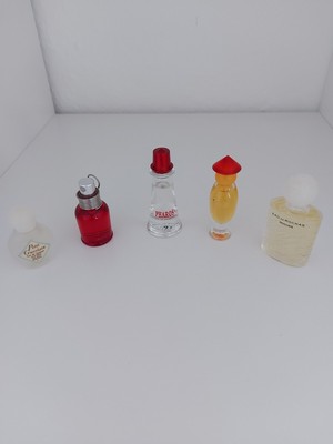 Miniaturen Set, Tocade, Pharaos,Amor Amor, Eau De Rochas, Petit Guerlain.