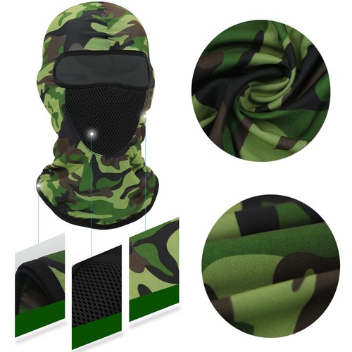 3 or 4 Motorcycle Cycling Balaclava Full Face Masks Scarf Thin Helmet Liner Caps - Imagen 3 de 25