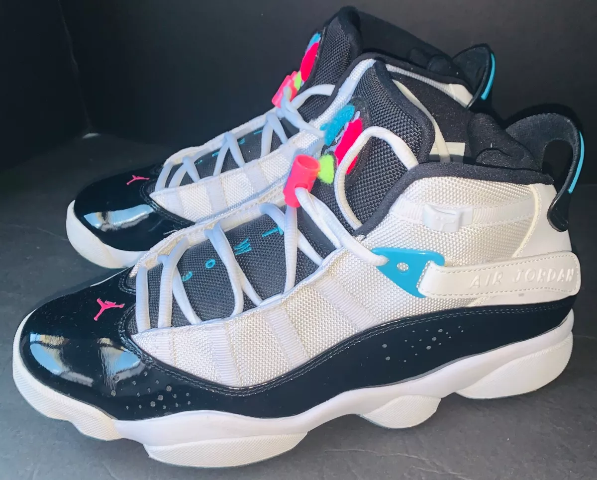 Jordan 6 rings shop black pink