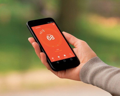 Google Nest 3rd Gen Learning Smart Wi-Fi App Control Thermostat - Polished Steel - Picture 7 of 9