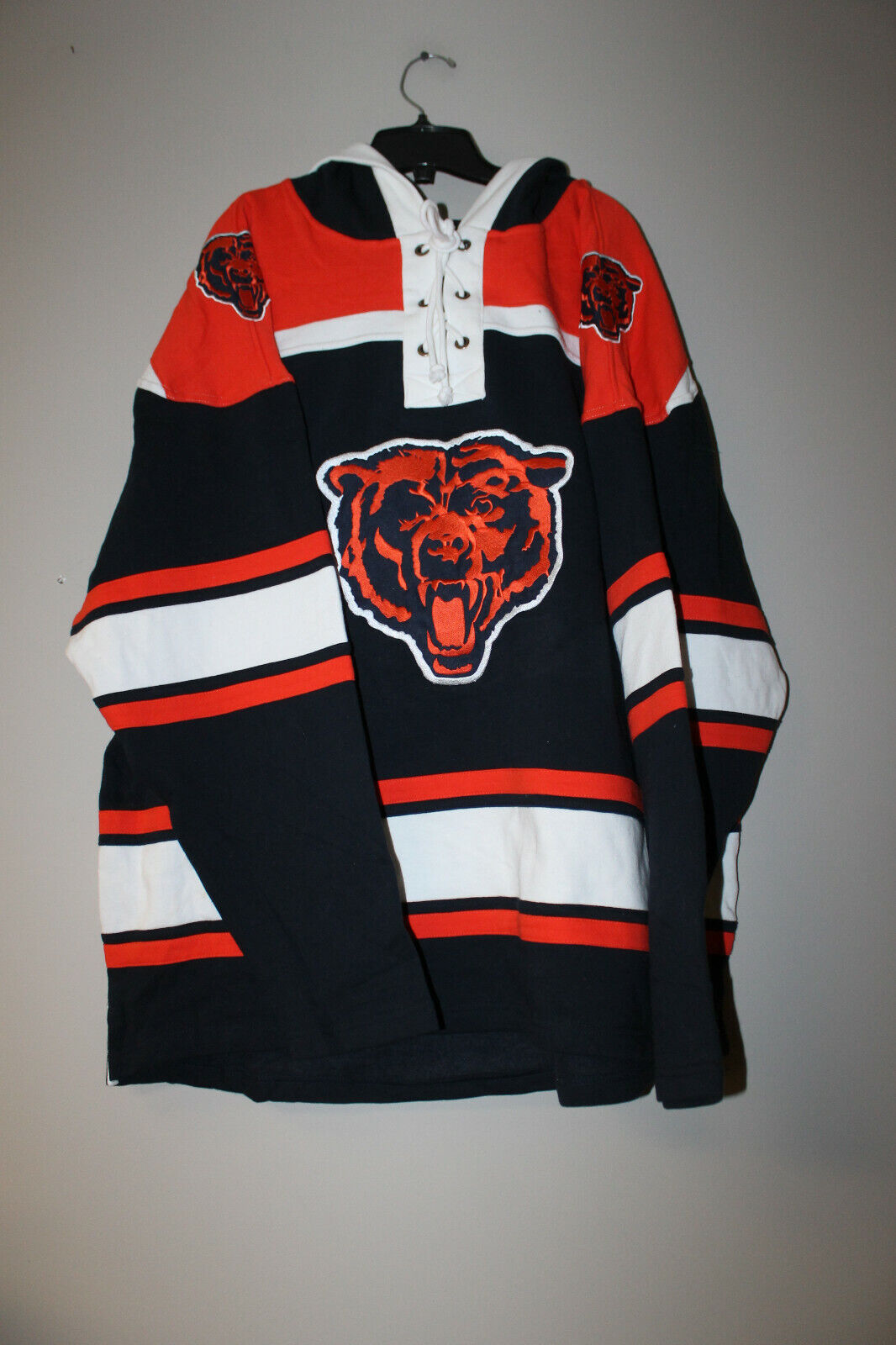 chicago bears hockey sweater