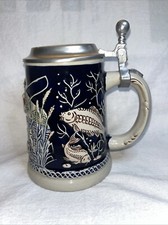 Gerz German Stein Fish And Fisherman Design M...