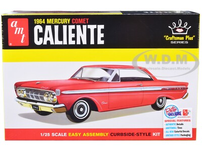 SKILL 2 MODEL KIT 1964 MERCURY COMET CALIENTE 1/25 SCALE MODEL BY AMT AMT1334
