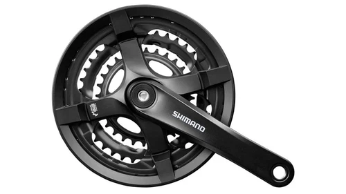 Fahrrad Kettenrad Garnitur 28-38-48 Z.Shimano Tourney schwarz 3x 8/7/6-fach
