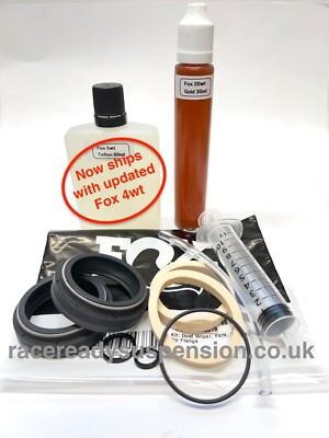 Fox 34 seal kit service kit with lubricants for GRIP damper forks