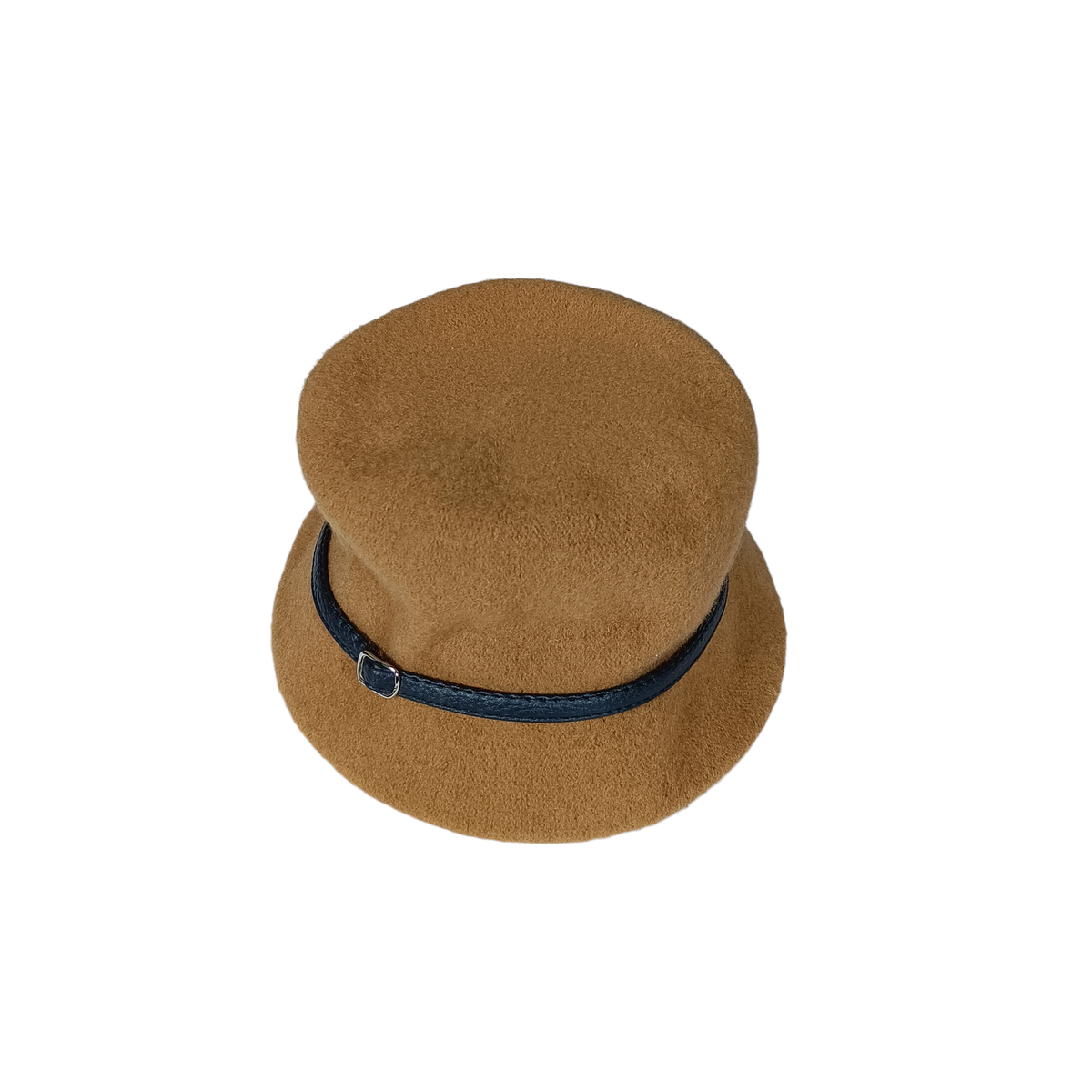 The Scala Collection Women's Bucket Hat Brown Wooly With Black
