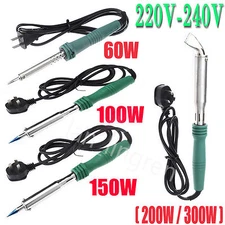 60W/100W/200W/300W Heat Pencil Electric Welding Soldering Gun Solder Iron Tool