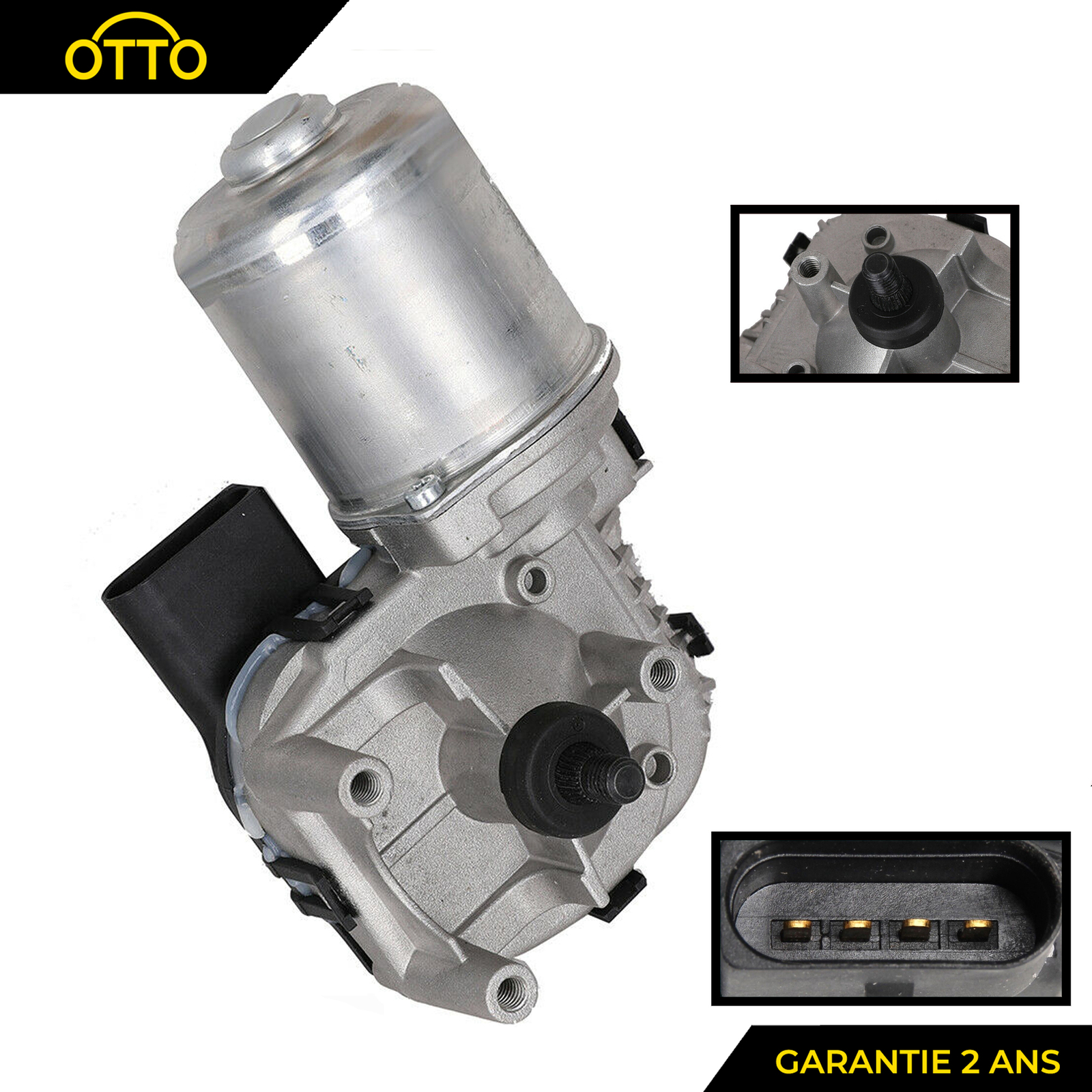 Moteur essuie-glace avant SKODA Octavia 2 mécanisme 1Q1955119 de 2004 à 2013