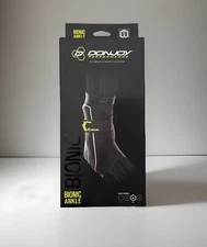 NEW DonJoy Performance Bionic Ankle Brace Max Support Large Left Foot Black