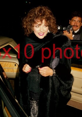 DYNASTY #13088,JOAN COLLINS,WEARING A FUR COAT,the colbys,8x10